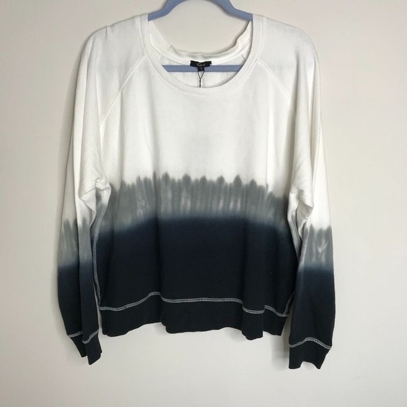 New Rails Theo Charcoal Dip‎ Dye Sweatshirt XL - Picture 3 of 7